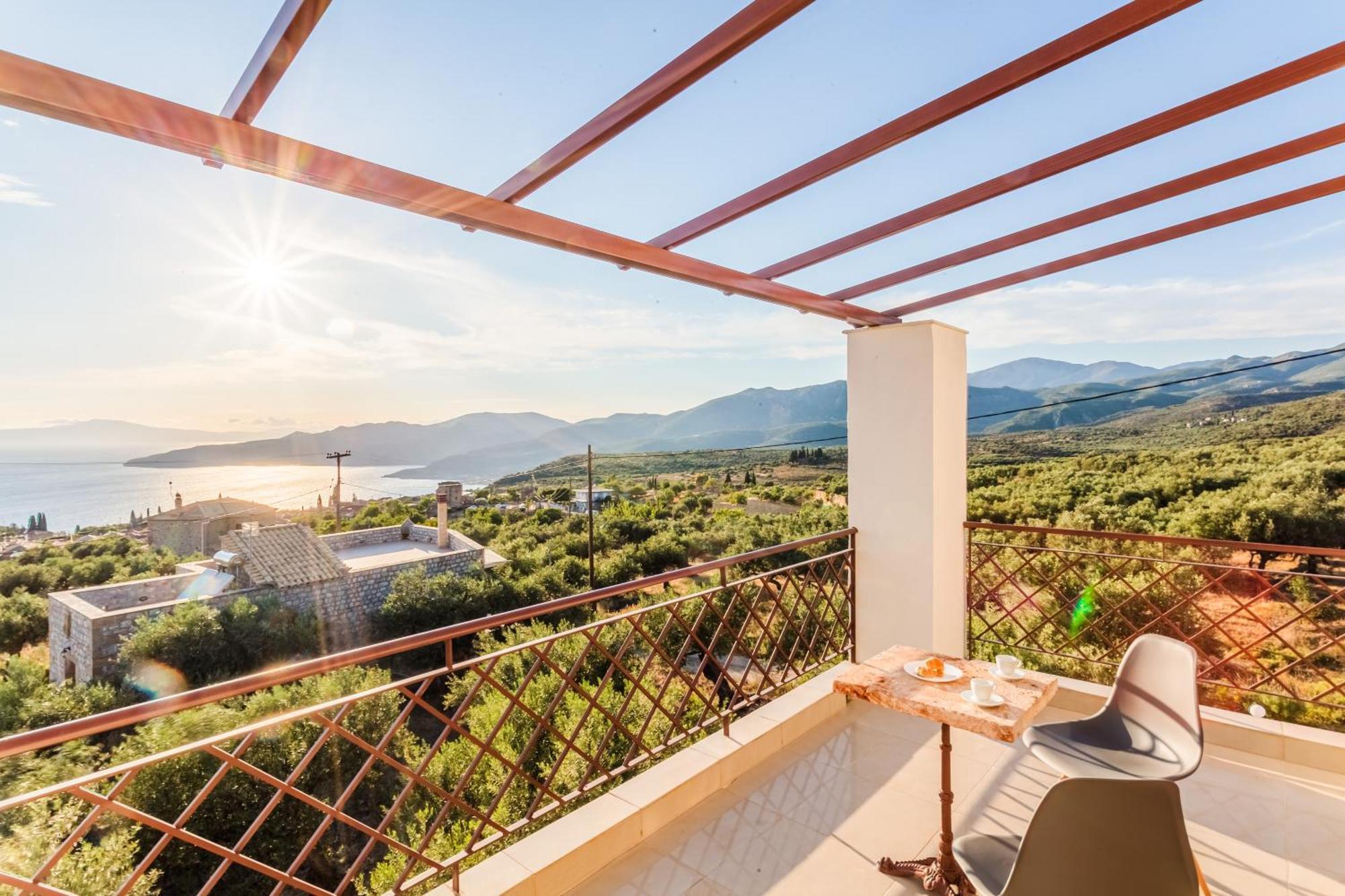 Villa Armonia, Sunset View And Relaxing Beach Vibe Proástion Exterior foto